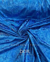 Designer Crush Velvet Material | Rich Shine | Home Furnishing & Apparel | 44” & 58” Width  in Surat